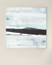 The working studio of abstract painter + textile artist c. Benson Cobb Studios Art At Horchow