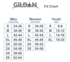 gildan unisex size chart google search birthday shirts