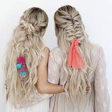 38 Eye Catching Hairstyles Will Change Your Look Braid Hairstyles Hair Down Hairstyle Braided Half Up Hair Styles Peinados Hair Styles Womens Hairstyles