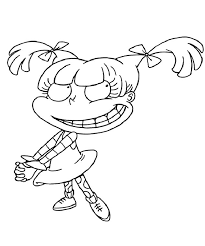 (©1998 viacom.) angelica as shirleylock holmes. Rugrats Printable Coloring Pages Coloring Home