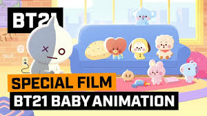 Bt21 baby led digital desk clock official line friends x bts bangtanboys goods. Bt21 Bt21 Baby Animation Youtube
