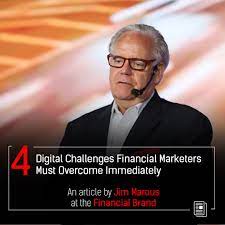Enrico molinari #pff21 #bnpparibaspartner‏ @enricomolinari 22 ч22 часа назад. Uzivatel Jim Marous Na Twitteru 4 Digital Challenges Financial Marketers Must Overcome Immediately Https T Co 6do6vxxtbj Financialbrand Digitalmarketing Financialmarketing Digitaltransformation Digitalbanking Fintech Finserv Https T Co