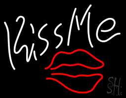 Kiss Me With Lips Neon Sign Other Neon Signs Neon Light Find the perfect lips neon sign stock vector image. kiss me with lips neon sign