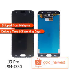 It is available in 16gb in black color with free shipping. Samsung Galaxy J3 Pro 2017 Sm J330 Lcd Display Touch Screen Digitizer Shopee Malaysia