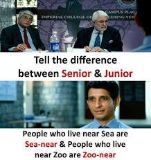 A senior developer thinks about their code in a different way than the junior developer. Difference Between Senior And Junior Funny Attitude Quotes Funny Qoutes Stupid Quotes