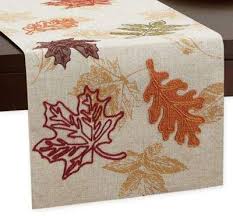 Fall Breeze 72 Inch Table Runner Aplike Desenler Ortuler