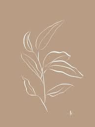 Minimal Illustration Brown Art Minimalist Wallpaper Aesthetic Wallpapers