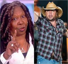 HOT: Whoopi Goldberg Desperately Seeks Jason Aldean's Support As The View's Bad Publicity Piles Up