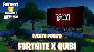 The device is set to be activated at 2 p.m. Fortnite X Quibi Everything We Know About The Punk D Event