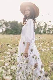 The Bellflower Midi Dress In Cream Kara Thoms Ethical Wedding Dress Dress Photoshoot Dresses