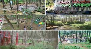 Wana Wisata Kampoeng Ciherang Ini Merupakan Tempat Wisata Alam Yang Berada Di Sumedang Dan Memiliki Berbagai Fasilitas Permainan Baik Untuk D Tempat Alam Jalan