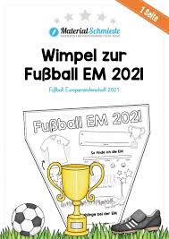 Ursprünglich war die austragung bereits für 2020 geplant, musste aber aufgrund der. Wimpel Zur Fussball Em 2021