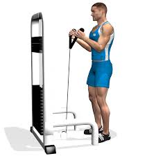 Barre musculation curl 1m20 28mm au prix de ★ 25€ ★ sur decathlon.fr. Exercice Musculation Bras Curl A La Corde