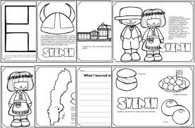 Elves in the toy factory printable coloring page. Free Read Color And Learn About Sweden