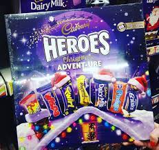 Cadbury Heros Christmas Advent Ure Calendar Christmas Advent Calendar Christmas Advent Lego Advent Calendar
