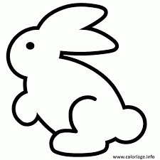 Coloriage fleurs du monde à imprimer pour apprendre le nom des fleurs et améliorer la dextérité de l'enfant. Coloriage Lapin Facile 72 Dessin Facile A Imprimer