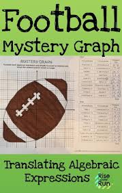 Super Star Algebra Worksheet Answers Football Math Mystery Graph Translating Expression In 2020 Maths Activities Middle School Algebra Worksheets Algebraic Expressions