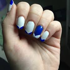 To be fair, you can add anything on your nails and still look good. Awesome Blue And White Nail Designs Design Trends Premium Psd Vector Downloads