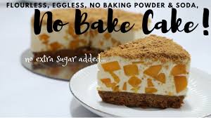 No Bake Mango Graham Cake Lockdown Cake Recipe No Sugar Added Youtube Mango Graham Cake Graham Cake Mango Dessert