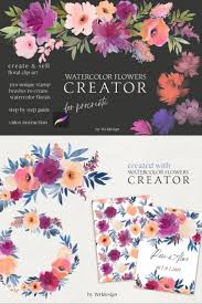 How to watercolor flowers procreate. Watercolor Flowers Procreate Creator Watercolor Flowers Flower Painting Procreate