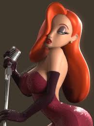 Jessica Rabbit Rigged 3d Model Jessica Rabbit Character Rigging Jessica
