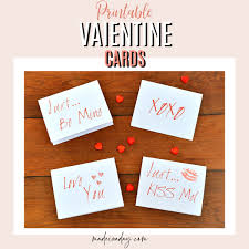 There is a template to which you can upload a personal or family photo from your computer or choose one of the many images available on the site. Simple Printable Valentines Day Cards Free Download