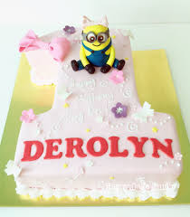 The place to get all your party supplies and party decorations. No 1 Minion Cake For Derolyn S 1st Birthday Happy Cake Studio