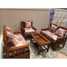 Sofa minimalis murah merupakan produk terlaris furniture jati dengan kualitas yang paling bagus. Sofa Kayu Minimalis 1 Set 2 2 1 Shopee Indonesia