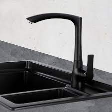 Elkay quartz classic black quartz 33 in. Matte Black White Modern Kitchen Sink Faucet Mixer Tap Single Hole Black Brass Taps With Swivel Arc Square Spout Mixer Tap Kitchen Sink Faucetkitchen Taps Black Aliexpress