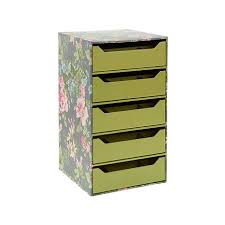 Designed to coordinate with anna griffin craft accessories. Anna Griffin Small 5 Drawer Storage Box 9892239 Hsn