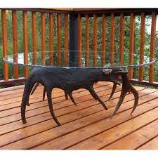 Maybe you would like to learn more about one of these? Moose Antler Coffee Table Delta Montana Antler Works