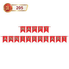 Design & print your own banners. Paper Happy Anniversary Banner For Event And Party Rs 10 Piece Id 23195988030