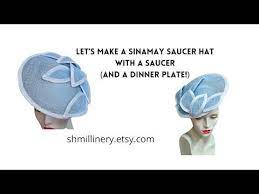 Hat Classes Millinery How To Basic Brims Trailer Youtube In 2021 Sinamay Hats Hat Making Hats
