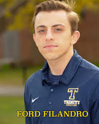 Our next spotlight is for Ford Filandro! Ford wasn't able to wrestle this  season due to injury, but he showed up to practice everyday with a smile!  Thanks for being a Bantam