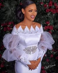 Maybe you would like to learn more about one of these? White Lace Dress For Ladies Weddings Beautiful Day And Othe In 2021 African Fashion Dresses African Lace Dresses Lace White Dress