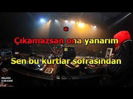 Ali Kinik Kurtlar Sofrasi Karaoke Turkce Youtube