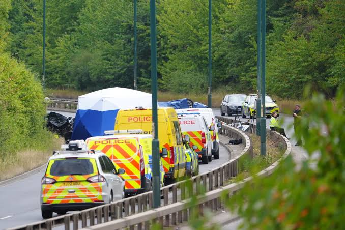 Britain tells TikTok and other platforms to remove videos glorifying dangerous driving after two police officers and five young men die in Middlesbrough crash