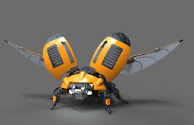 Robot Beetle Ladybug 3d Model In 2020 Robot Animal Robots Concept Robot