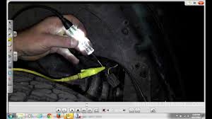 It is located in the wheel hub. Magneto Resistive Abs Wheel Speed Sensor Test 2006 Gm Youtube