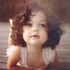 Angel Style Curly Hair Styles Toddler Girl Beautiful Children