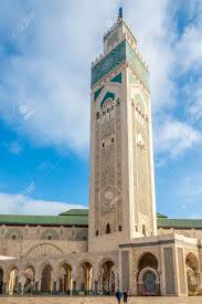Recent examples on the web three hundred yards to the east of the largest minaret, the archaeologists discovered the remains of a complex built around a. Minaret Of Mosque Hasan Ii In Casablanca Morocco Stock Photo Picture And Royalty Free Image Image 76533555
