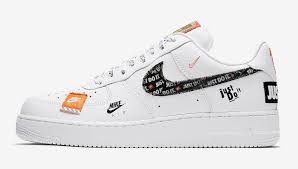 Official Images Nike Air Force 1 07 Premium Just Do It Kicksonfire Com Air Force One Shoes Nike Free Shoes Nike Air Force