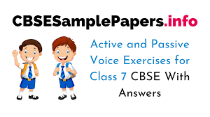 Maybe you would like to learn more about one of these? Active And Passive Voice Exercises For Class 7 With Answers Cbse Cbse Sample Papers