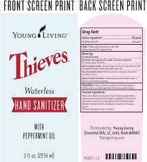 Maybe you would like to learn more about one of these? Thieves Waterless Hand Sanitizer With Peppermint Oil