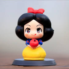 Figurines de princesse Mulan Aurora Cendrillon, Blanche Neige, Sirène,  Rapunzel, MACPVC, jouets d'action, 6cm, 9 pièces/ensemble