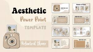 By invisualstudio in presentation templates. Aesthetic Ppt 6 Animated Slide Easy Simple Free Template Youtube