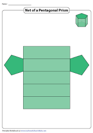 Print the pdf file to make the paper model. Foldable Net Of A Pentagonal Prism