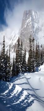 Notchtop Mountain Rocky Mountain National Park National Parks Rocky Mountain National Park Colorado Snow