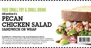 Pinned June 4th Fries Drink Free With Your Pecan Chicken At Arbys Coupon Via The Coupons App Pecan Chicken Pecan Chicken Salads Pecan