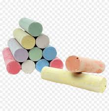 Chalk svg & png for download | transparent background | personal & commercial use | edit chalk colors online | also in eps or psd Stack Of Coloured Chalk Sticks Png Image With Transparent Background Toppng